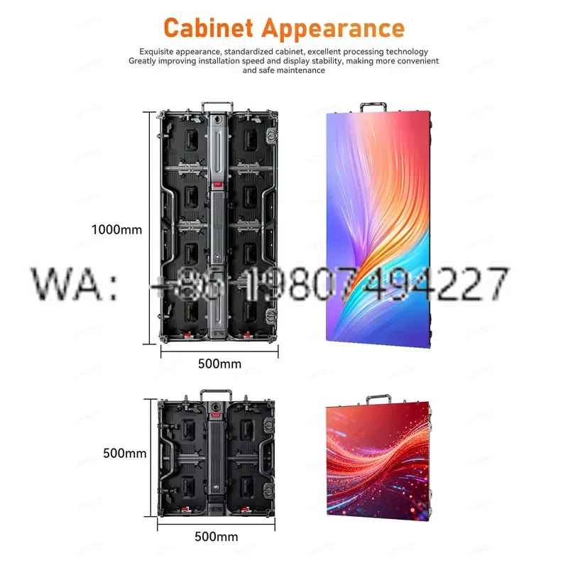 for UHLED P1.95mm Indoor LED Video Wall Panel High Refresh Rate Display Screen for Stage Event
