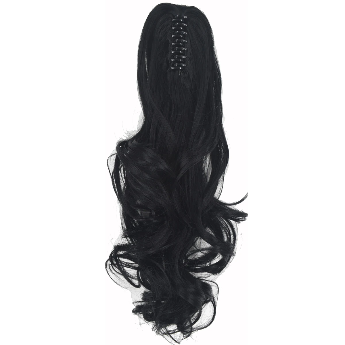 TOPREETY Synthetic Hair Heat Resistant 140gr Body Wave Claw Ponytail hair extensions CP-666