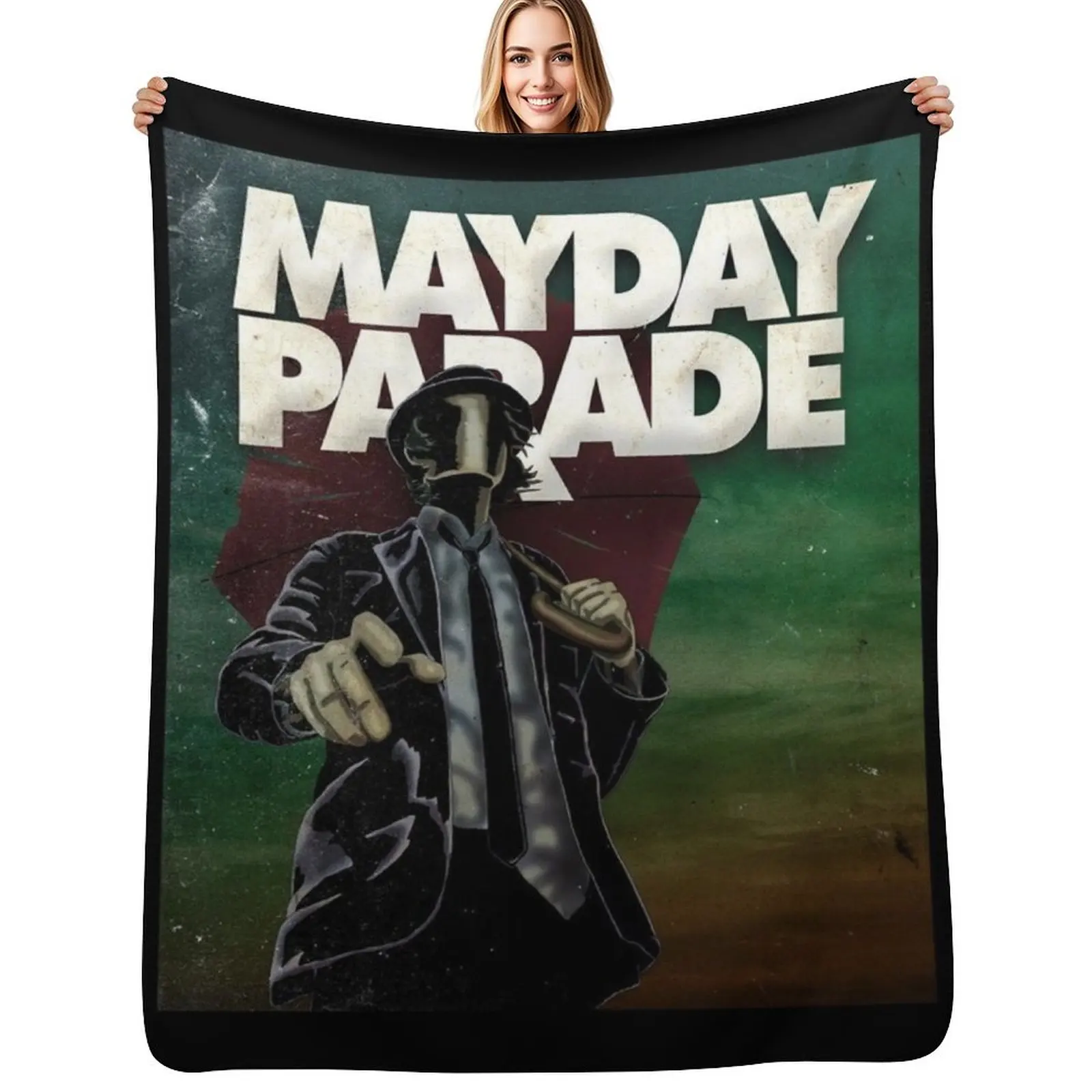 music Throw Blanket Luxurious Soft Blanket Holiday Gift for Family