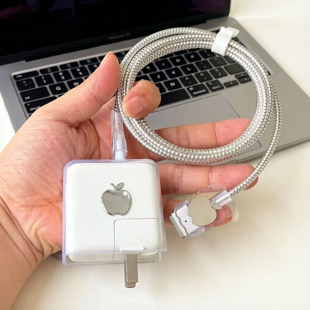 Charger Protector Cable Organiser ,for IPhone MacBook Air M5 Charging Cables 30W/35W/40W/70W Power Adapters, Cord Winder Kit