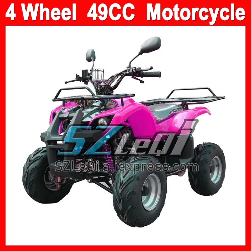 50CC 2 Stroke Motorbike Cool Nice Fashionable Popular Fashion Four Wheel Racing MOTO Trail Bike ATV OFF Road Gasoline Motorcycle