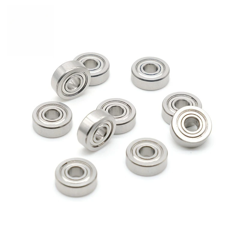 Miniature stainless steel bearing S605ZZ 304 material non-magnetic deep groove ball bearing 5 * 14 * 5mm