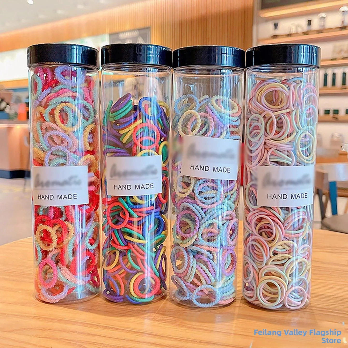 

Высокоэластичные детские резинки для волос, не повреждающие волосы, эластичные повязки для девочек, аксессуары для волос для малышек, милый стиль, круглые из искусственной кожи