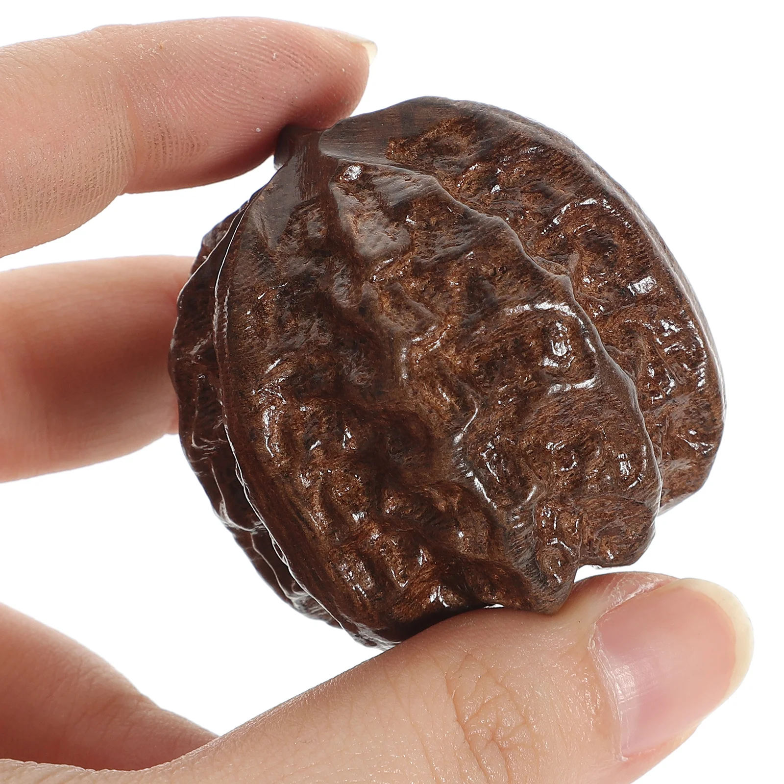 

Wood Carving Figure Small Wooden Decoration Desktop Ornament Lightweight Natural Craft for Table Shelf