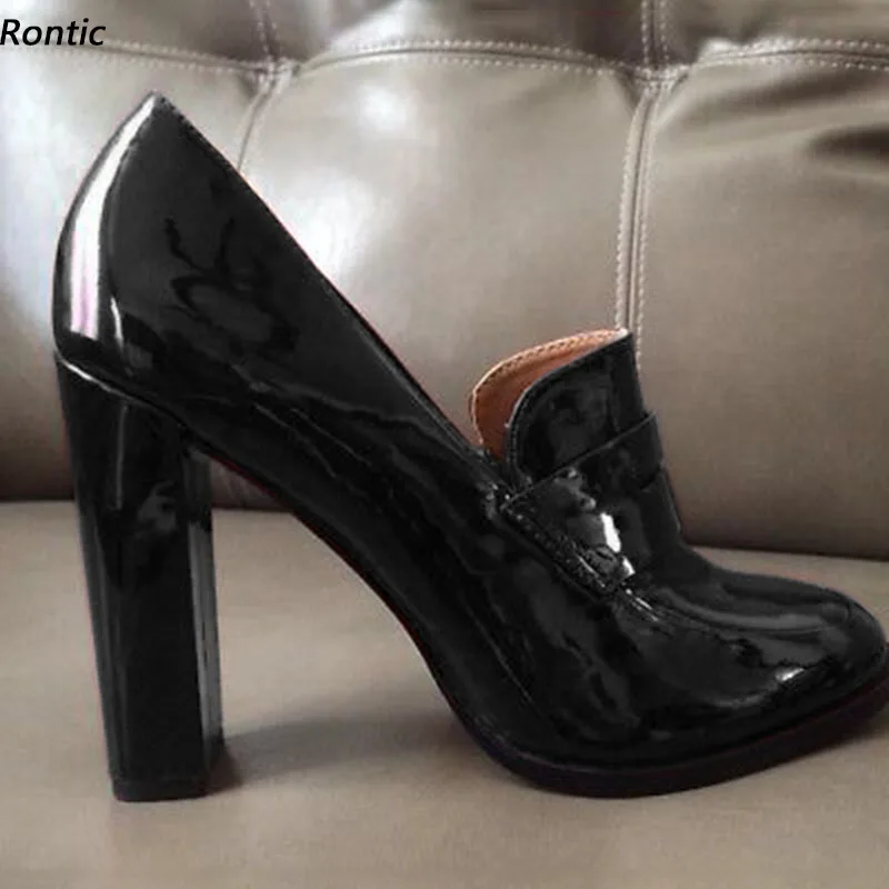 rontic-decollete-primaverili-da-donna-fatti-a-mano-slip-on-tacchi-alti-grossi-punta-tonda-eleganti-scarpe-da-festa-nere-blu-us-plus-size-5-20