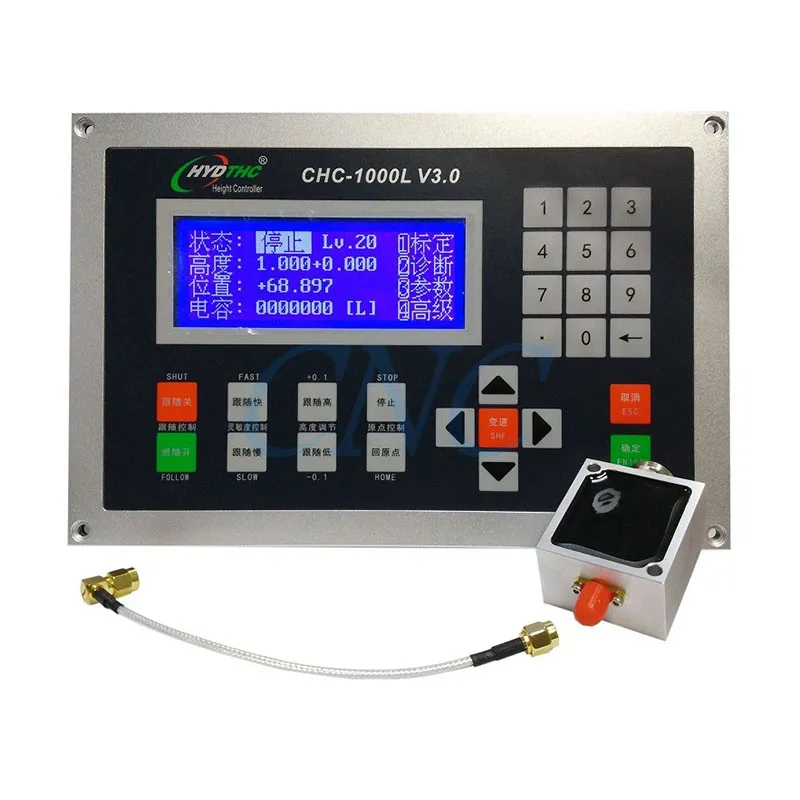 CHC-1000L Capacitive Height Controller THC Laser Cutting Auto Focus Height Sensor Suitable for Various Laser Cutting Machines