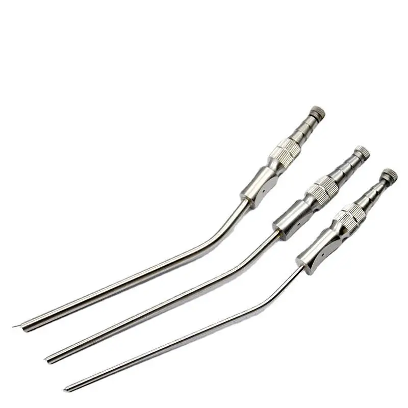 Dental Aspirator Suction Tube Ferguson Frazier Implant Surgical Tool Oral Weak Straw Tubes Stainless Steel 2/3mm/4mm/5mm