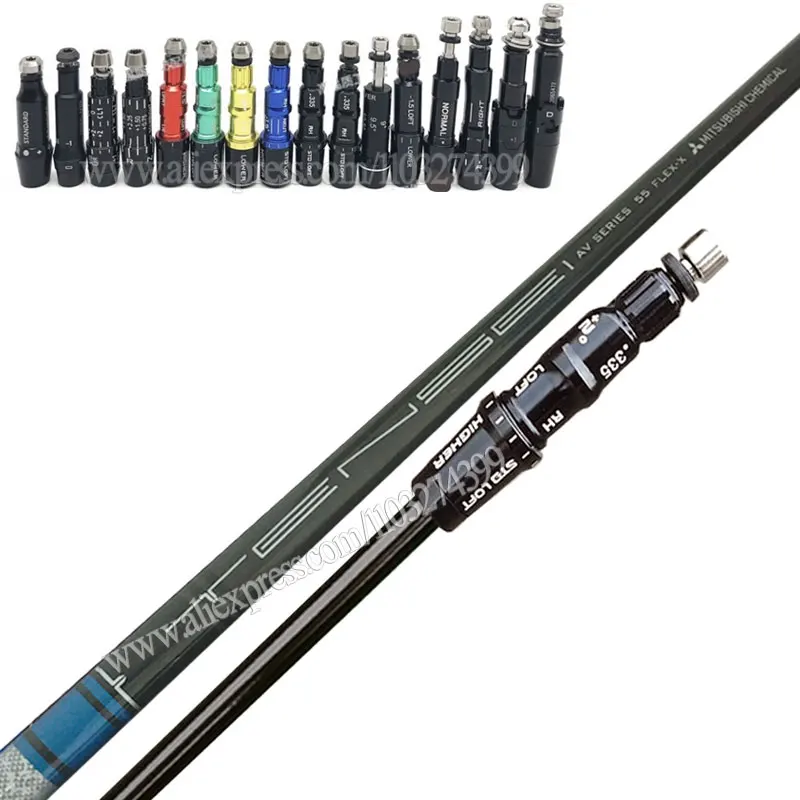 Wood Golf Shaft TENSEI AV 55 Graphite Shaft Golf Driver Shaft Series Free Assembly Sleeve R/S Flex Clubs Shft Golf Accessories