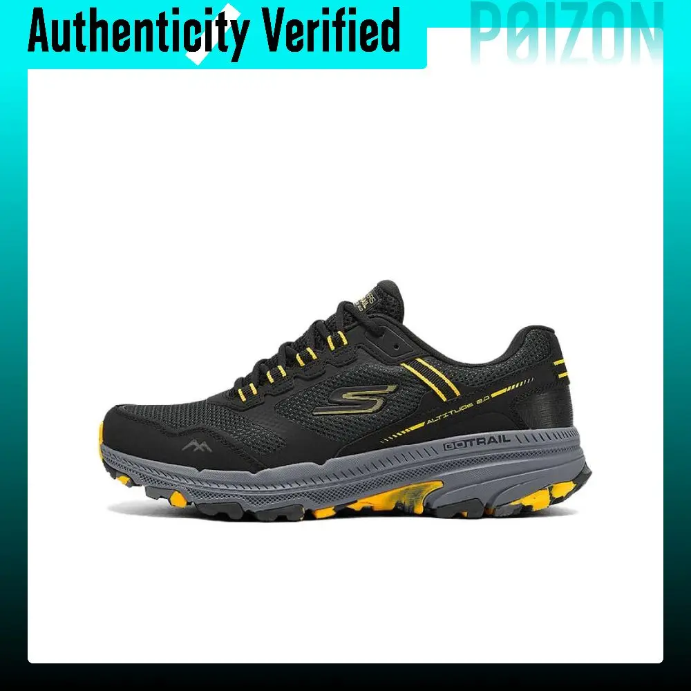 Skechers MEN'S GO Slip Resistant Abrasion Resistant Slip Resistant Abrasion Resistant Low top Trail Running Racing 220754C-BKYL