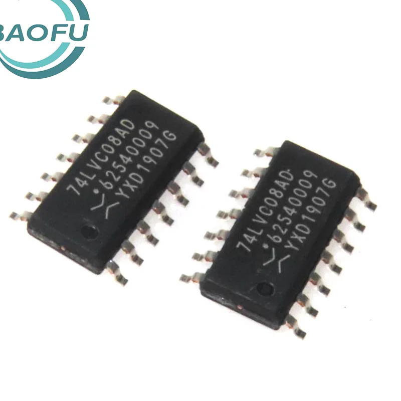 Neu importierter originaler 74LVC08AD SOP-14 Vierwege- UND-Gate-Logik-IC mit 2 Eingängen