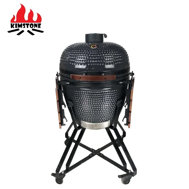 KIMSTONE 23 inch XL L size Large Kamado Ceramic Bbq outdoor Charcoal Kamado Grill Asador Chargrill Fours Boi