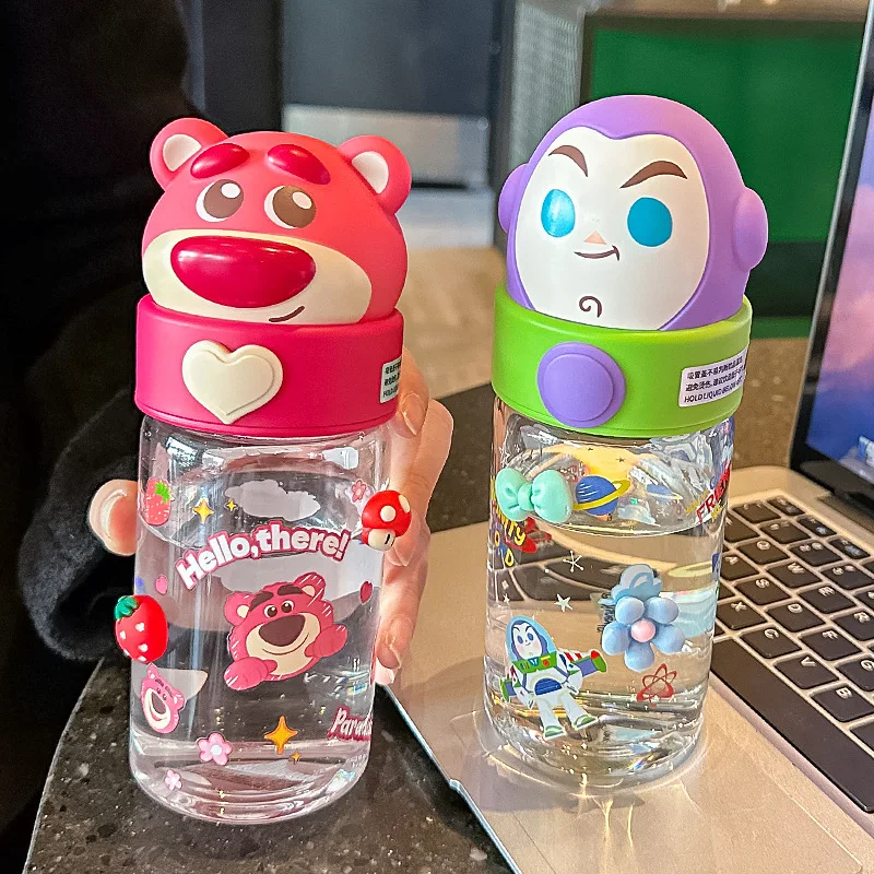 2025 New Kuromi Hello Kitty Pochacco Water Bottle For Girls High Beauty Material Cute Student Direct Drinking Mouth Portable Cup