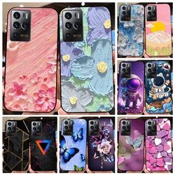 For ZTE Axon 30 Ultra 5G Case Axon30 Pro+ Shockproof Silicone Phone Cover For ZTE Axon 30 Pro 5G Coque 30S Color Printing Bumper
