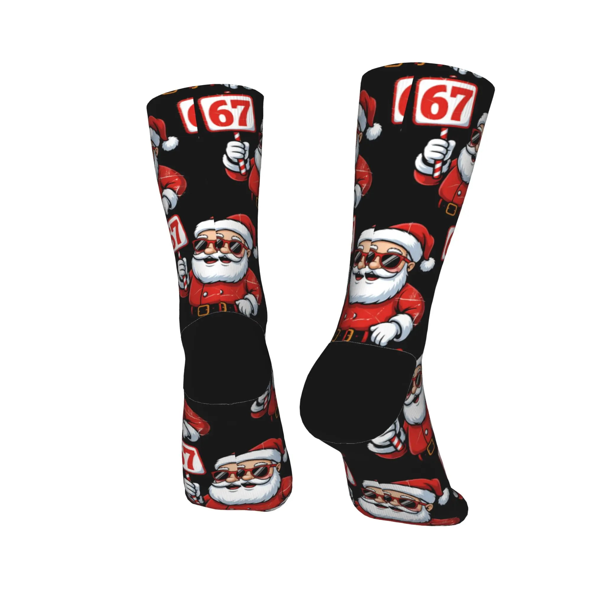 67 ميمي مضحك ستة سبعة عيد الميلاد الجوارب الخريف جوارب الجدة للجنسين الرجال جودة الجوارب تصميم سكيت المضادة للبكتيريا الجوارب