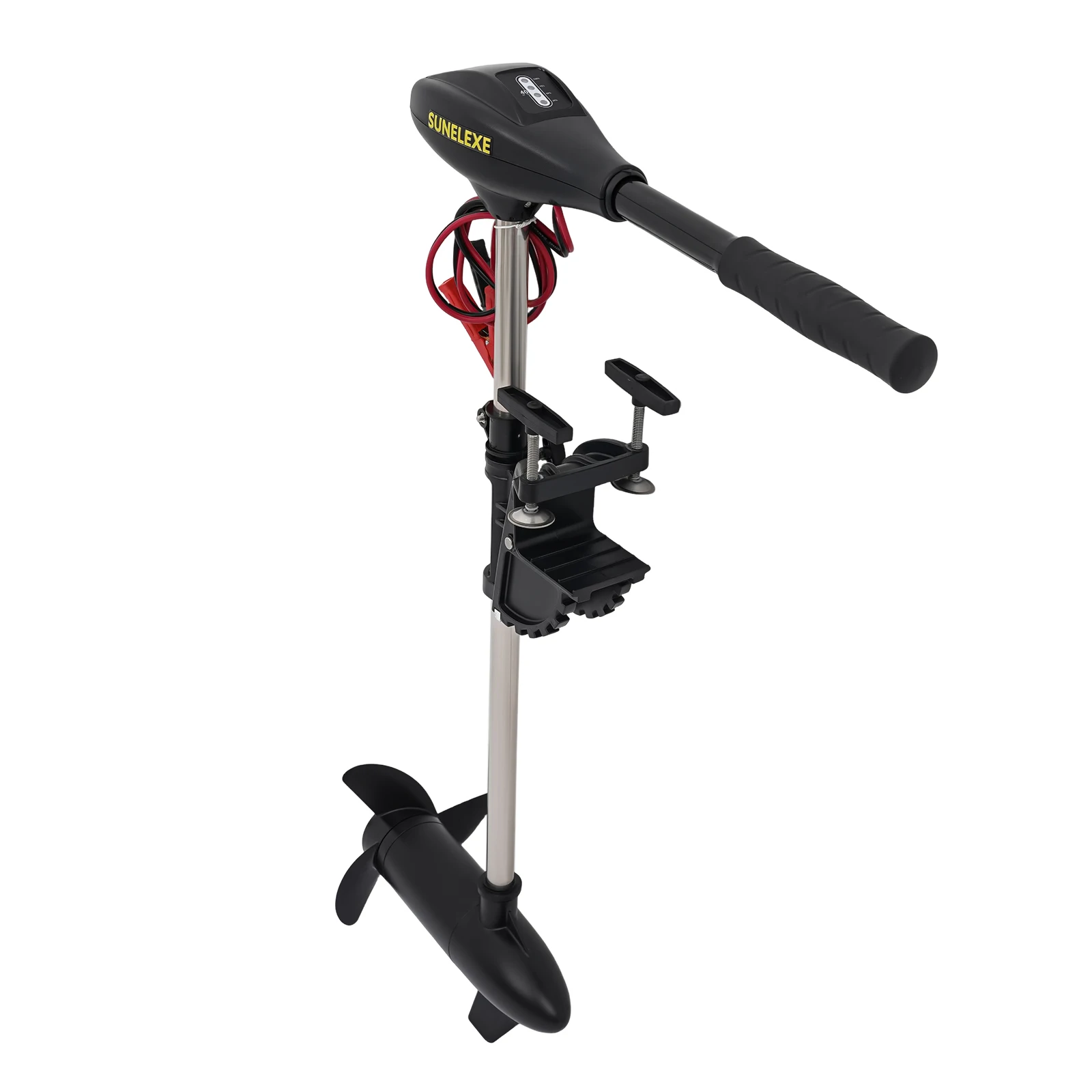 40LB 12V Retractable Electric Trolling Motor – Electric Outboard Boat Motor with Adjustable Handle for Kayaks, Inflatable Boats & Small Vessels 4