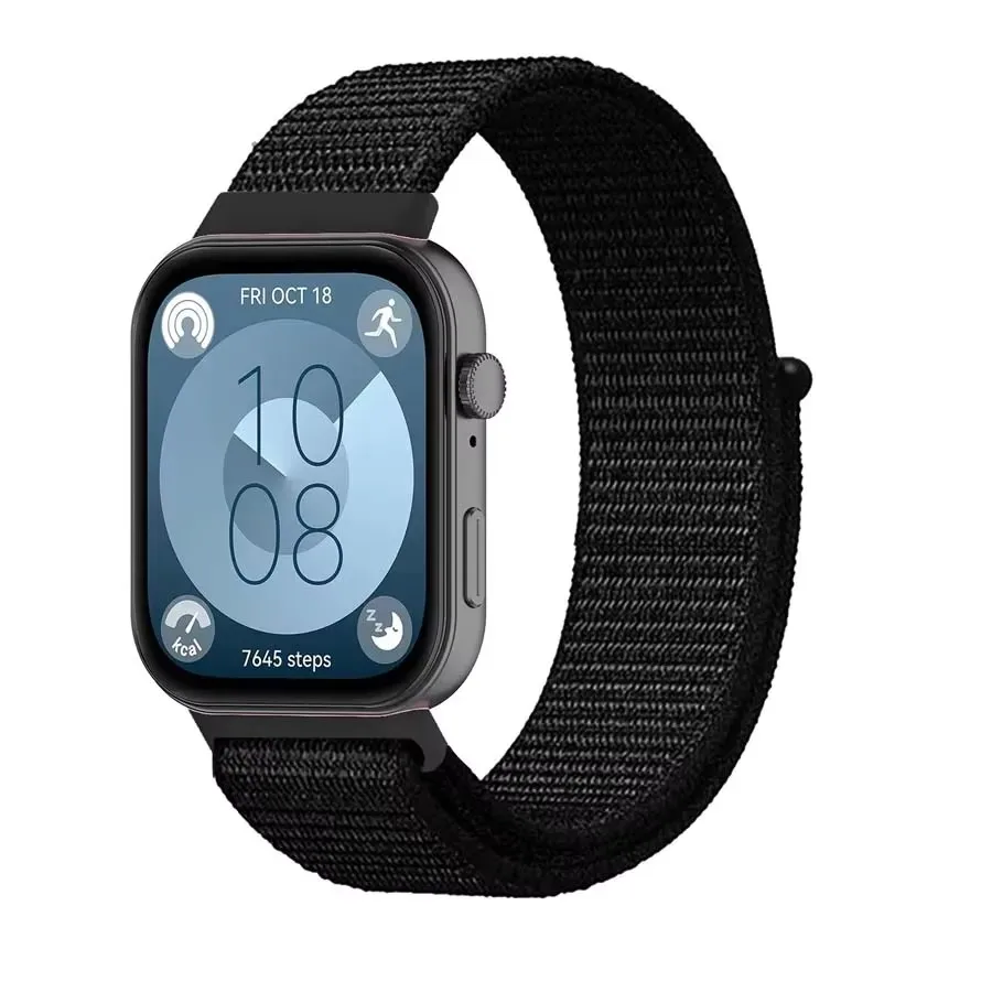 Sports Nylon Loop Strap Bracelet For Huawei Watch Fit 3 Smartwatch Band Wristband For Huawei Watch Fit 3 Strap Watchband Correa