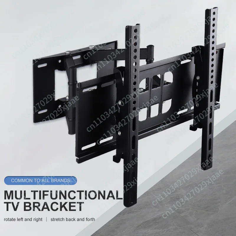 32-70 Inch TV Telescopic Rotating Bracket TV Hanger LCD Monitor Can Be Wall Mounted