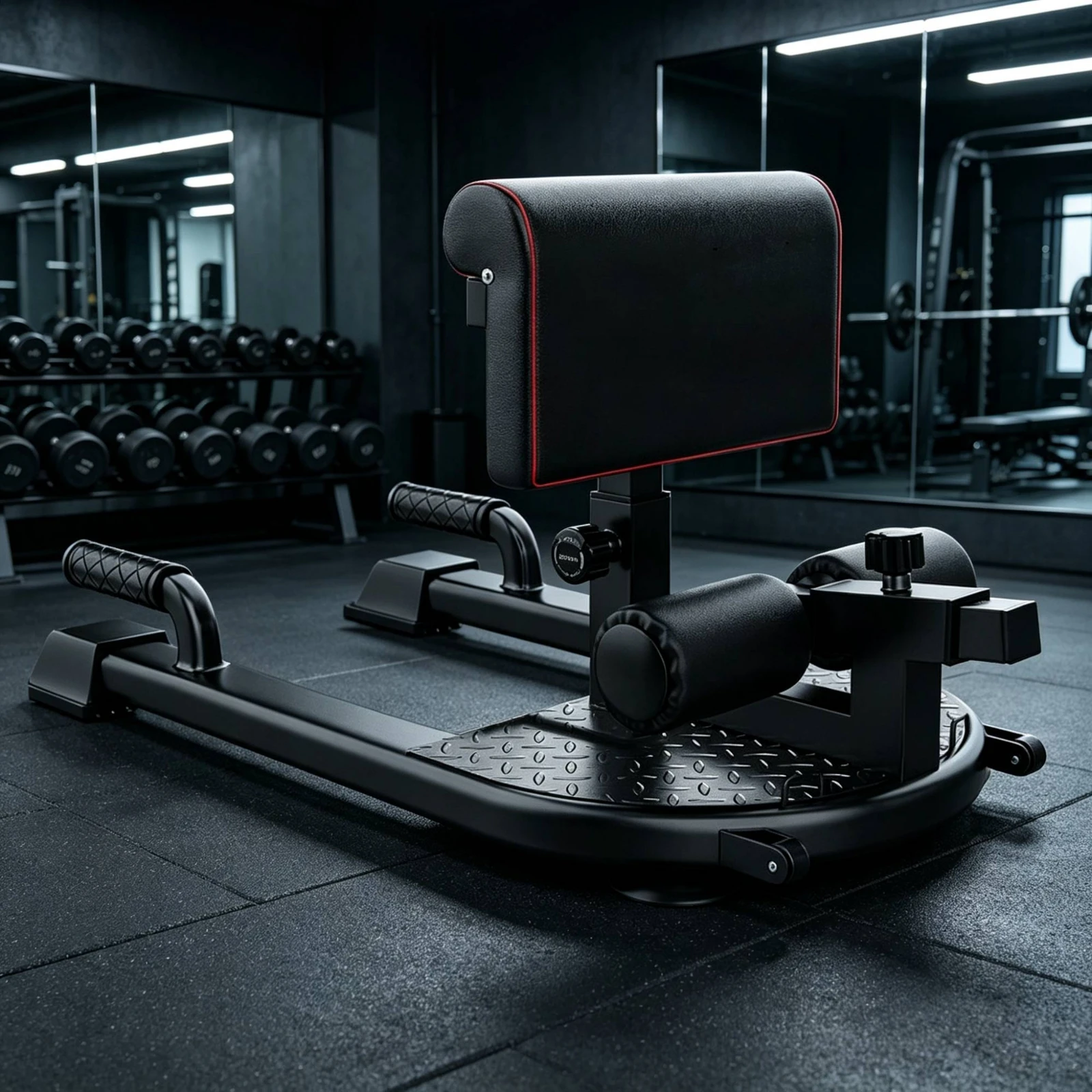 Heavy Equipment Guide - Sissy Squat Bench Non-Slip Squat Guide