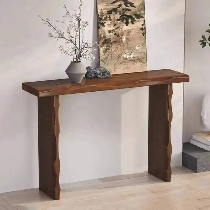 

Винтажные консольные столы середины века, потертые элегантные консольные столы Wabi Sabi, модная деревенская консоль, мебель для дома Meuble