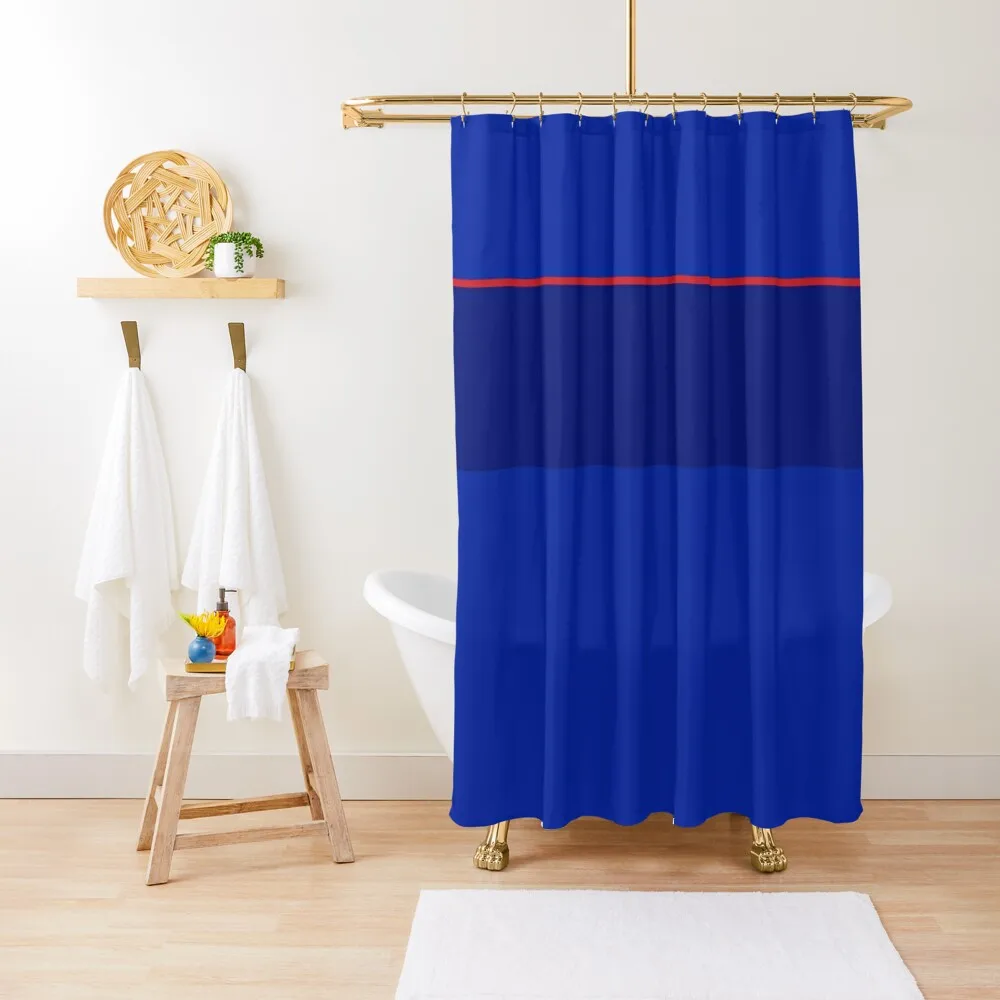 

Glasgow Rangers Blue & Red Retro 1998 Home Design Shower Curtain Window Bathroom Accessory Modern Showers For Bathroom Curtain
