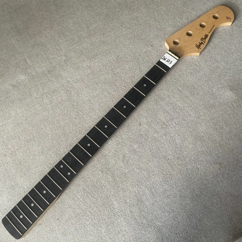 IN223 Origianl&Genuine HB Standard Series 4 String Electric Guitar Bass Neck 20 Frets  Maple+Rosewood Right Hand  Wood Scar DIY