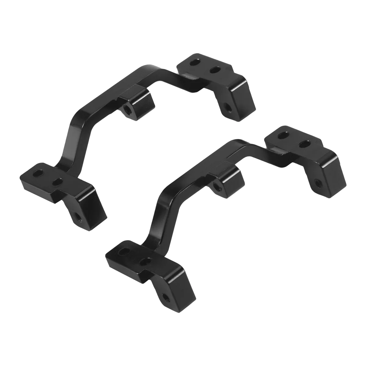 1Pair Metal Pull Rod Base Seat for C24 C14 C14K C24K 1/16 RC Car Upgrade Parts Black