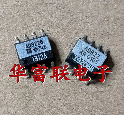 Free shipping  AD822BR.AD822AR  SOP-8    10PCS  As shown