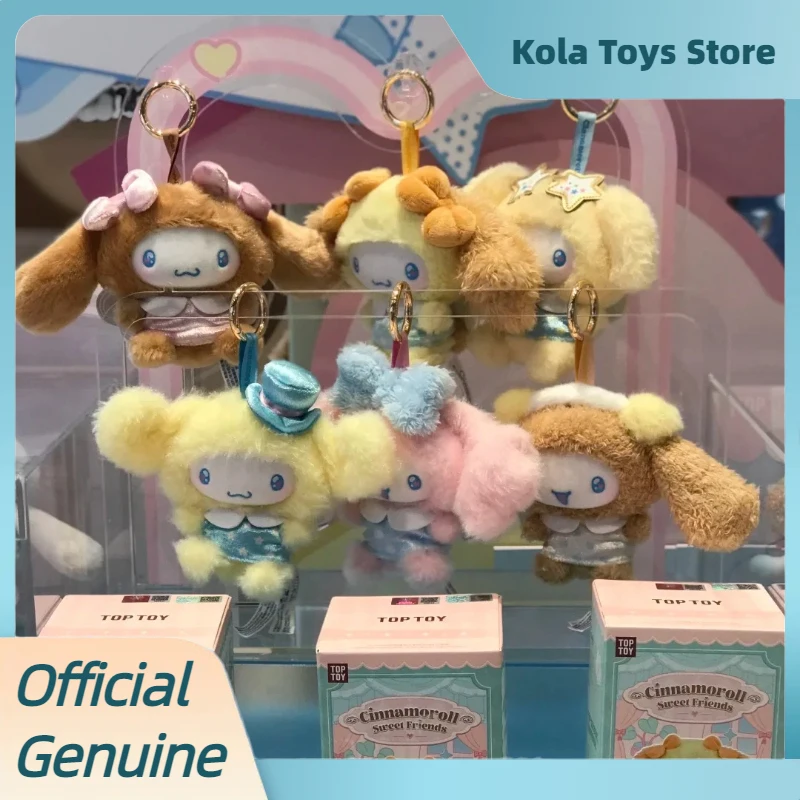 Original Cinnamoroll Sweet Friends Serie Blindbox-Spielzeuge Kawaii Deko Sammlerstück Mystery Box Geburtstagsgeschenk