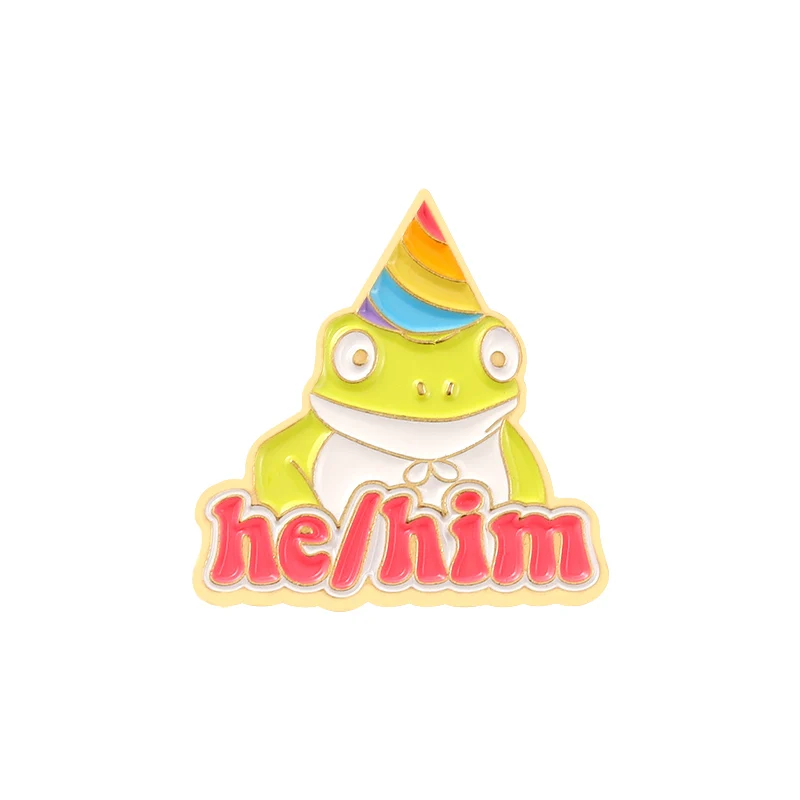 My Pronouns Enamel Pins, Inclusive Gift Set