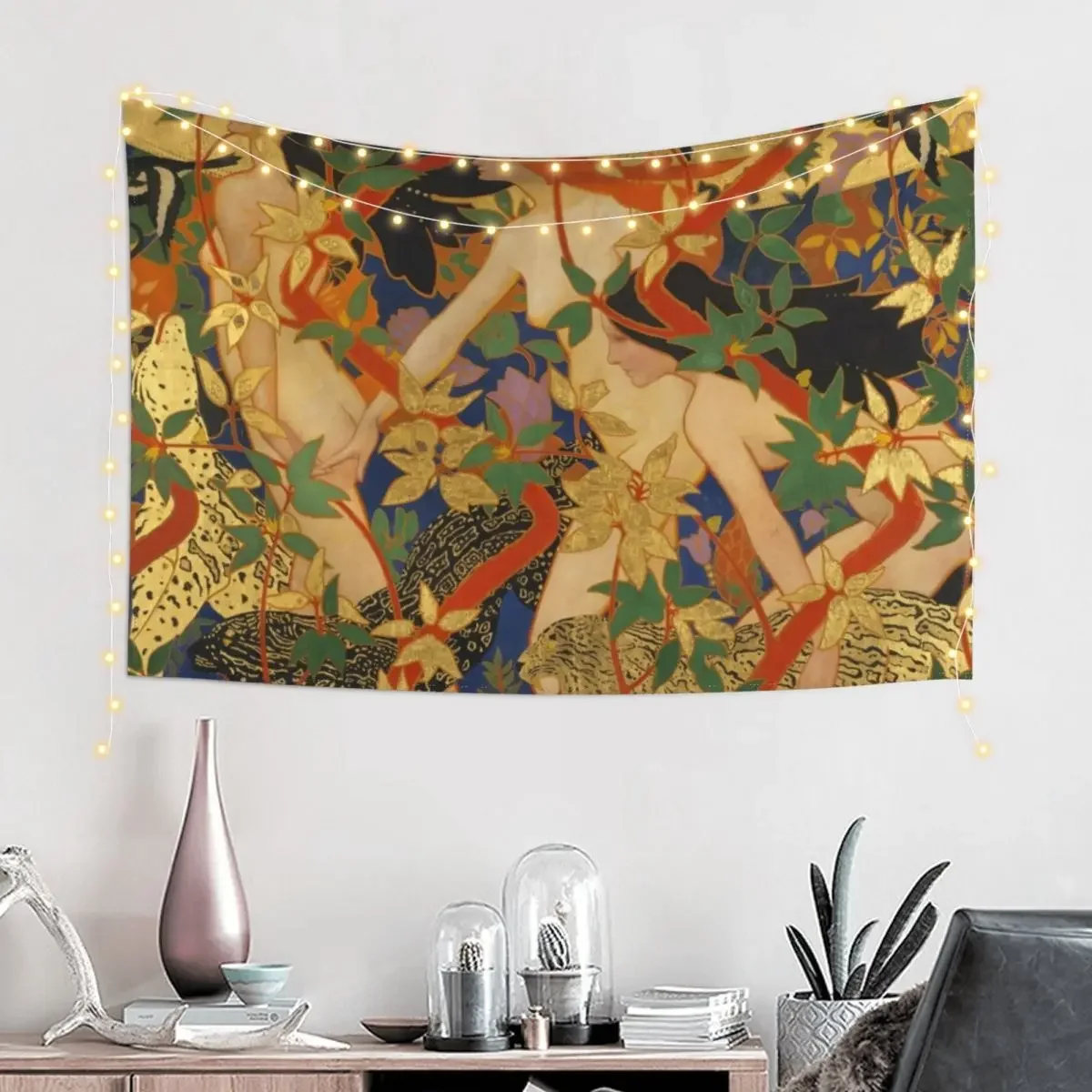 DIANA AND HER NYMPHS - ROBERT BURNS Tapestry Decoration Home Anime Decor Wall Decor Funny Tapestry