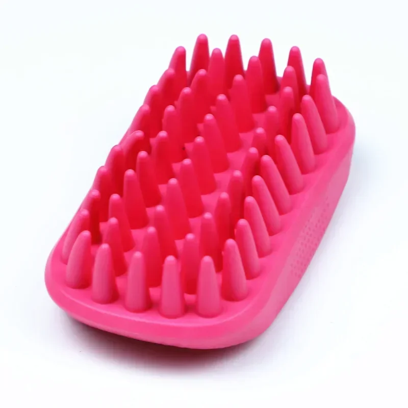 Pet Bath Brush Rubber Comb Hair Removal Brush Pet Dog Cat Grooming Cleaning Glove Massage Pet Hair Care Tool