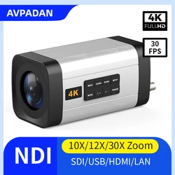 UHD live streaming camera10X12X20X zoom  Autofocus 30fps HDMI USB Outputs Flexible Control for beauty and fashion live stream