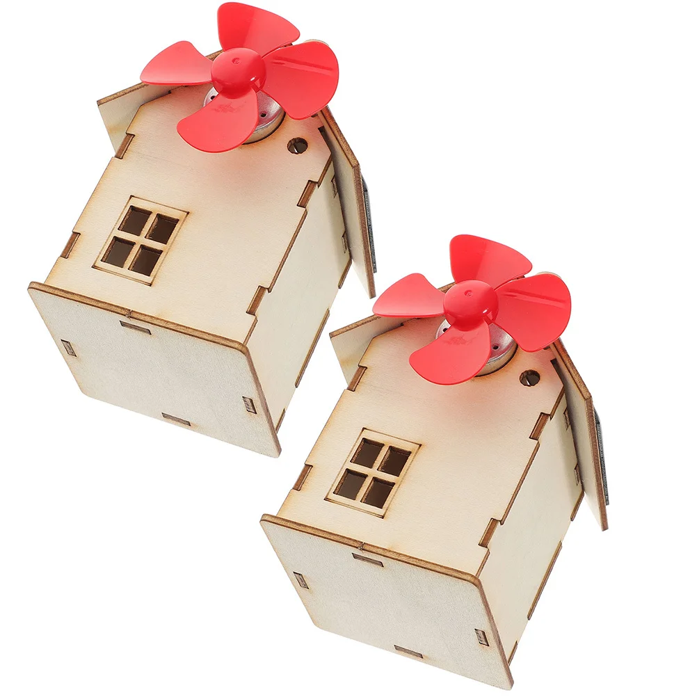 

2 комплекта солнечных научных экспериментов для школьного возраста, мальчиков и девочек, сделай сам, сборка на деревянной основе, обучающее обучение с питанием