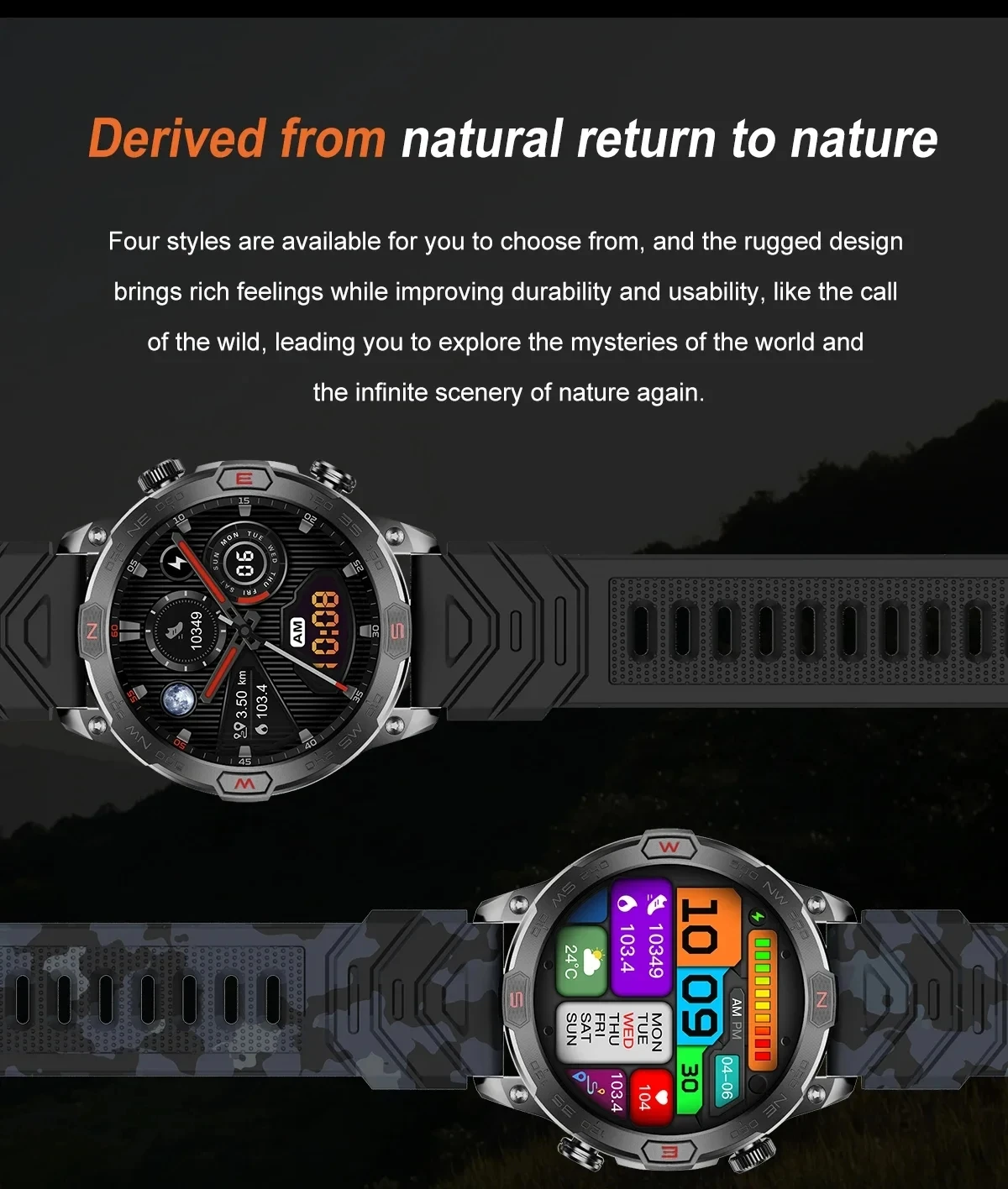 for Doogee V Max Plus DK10 S41 Plus S41 Max V31 GT mart Watch 1.43inch Large Screen Outdoor Sport Fitness Tracker Smartwatch