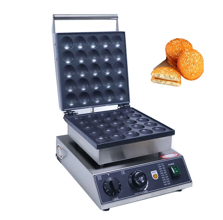

Commercial Household Snack Machine Poffertjes Cake Bakeware Muffin Machine Waffle Maker