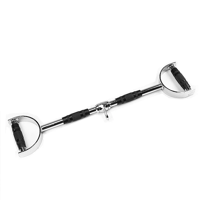 

Non-slip Handle for Home Gym Tricep Training Cable Machine Lat Pulldown Attachments Wide Grip Bar