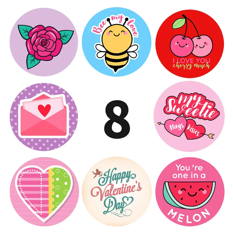 Reward Stickers Cartoon Cute Sticker For School Teacher Student Stationery Sticker 50-500pcs Labels