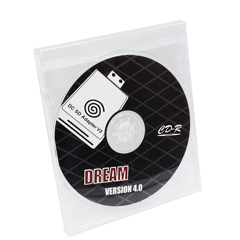 

B92B-For SD Card Reader For SEGA Dreamcast Dreamshell V4.0 TF Card Game Player Adapter+CD With Dreamshell Boot Loader