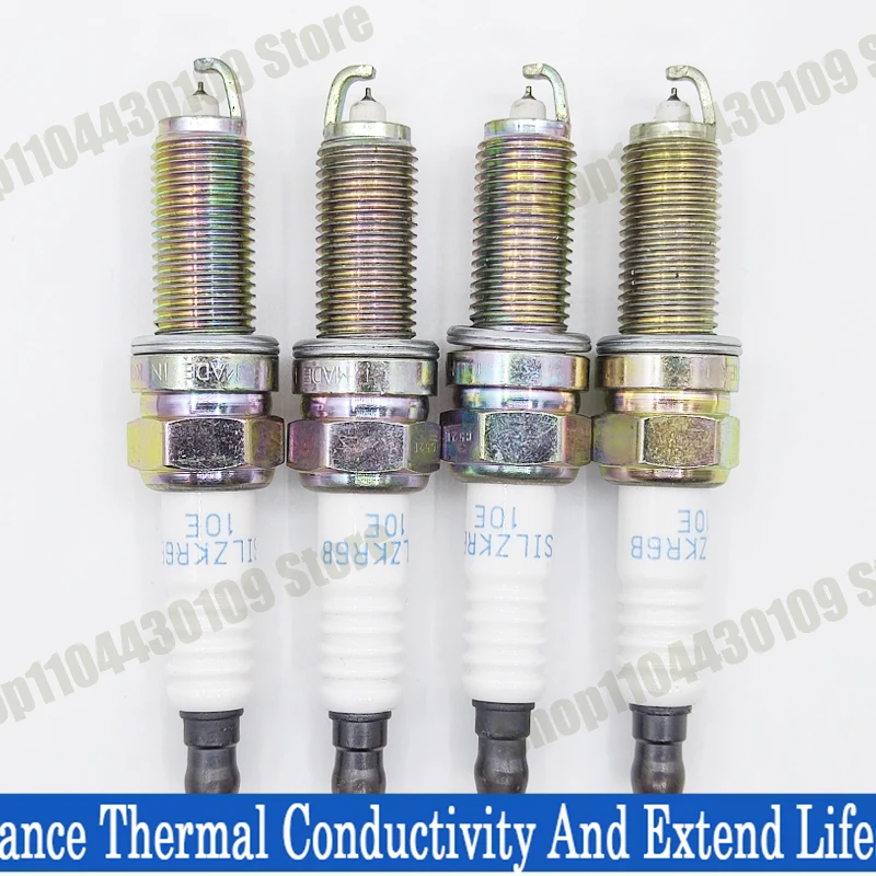 

18846-10060 SILZKR6B10E Iridium Spark Plug For HYUNDAI I30 IX35 IX40 KIA RIO SOUL SOLARIS ACCENT 1884610060 18846 10060 Candles