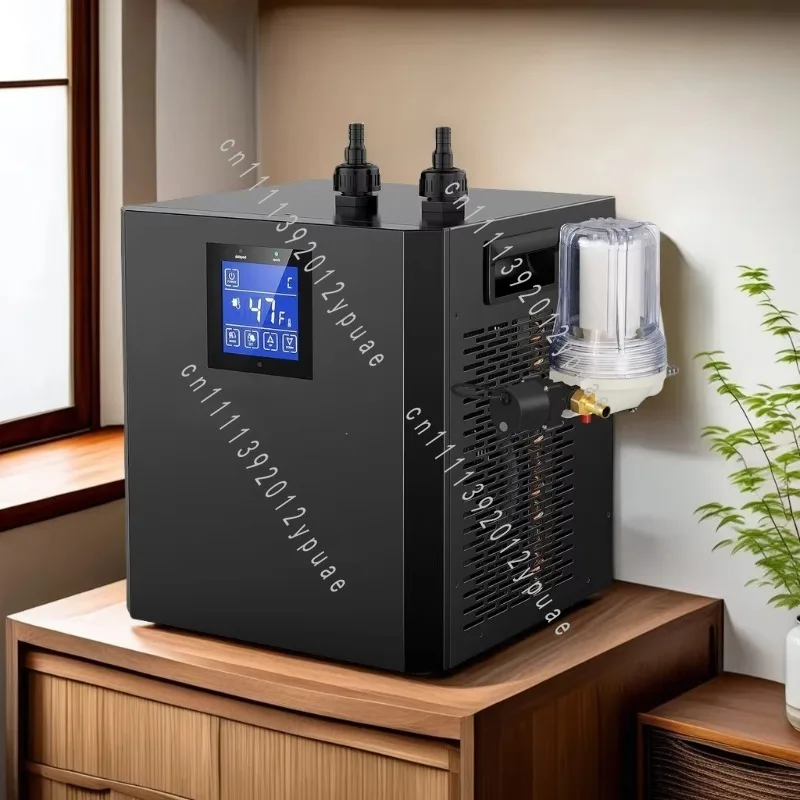 Home Cold Water Ice Bath Chiller, Equipped with External PP Cotton Filter, Fitness Spa Equipment for Muscle Recovery