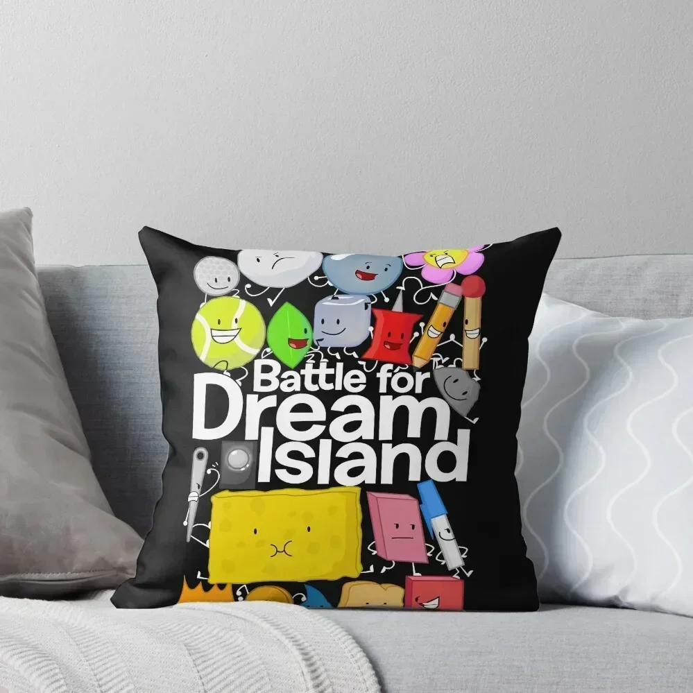 BFDI Poster Black Throw Pillow luxury decor christmas cushions covers pillow