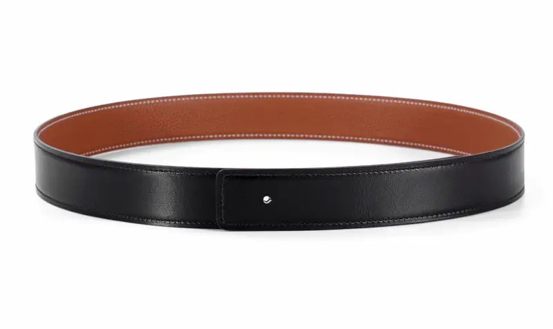 Men's belt 3.2cm belt, high-end European and American top cowhide, unisex belt, hardware buckle, global free shipping3.8cm