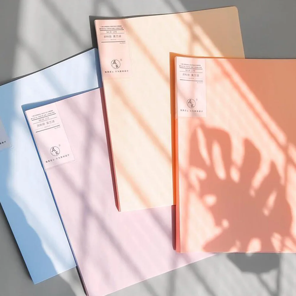 

2 Pcs Booklet Folder Report Document Organiser File Organizer Accordion Folders Holder Plastic Office Magazine