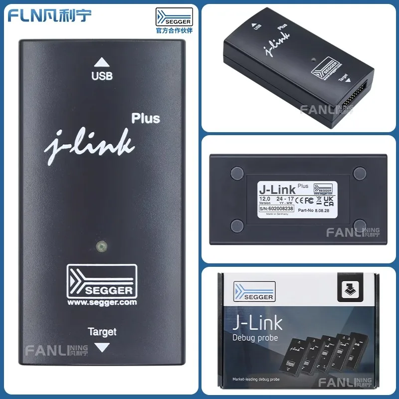 

Точечные товары Оригинальный спот SEGGER J-link Plus 8.08.28, эмулятор горелки, подлинный программатор, загрузка, оригинальный подлинный продукт