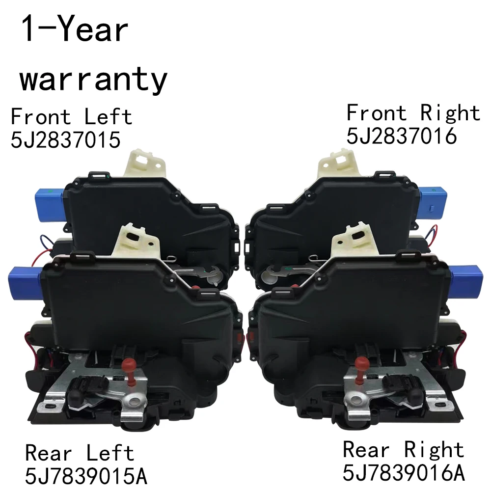 Door Lock Actuator right-hand drive For Skoda Roomster 2006-2015 Fabia 2007-2010 5J2837015 5J2837016 5J7839015A 5J7839016A