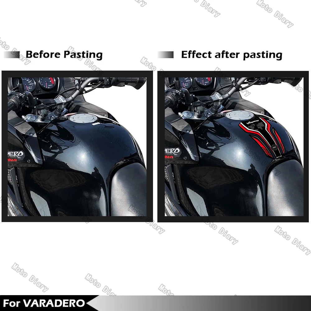 Varadero Fuel Tank Sticker 3D Decal Cover Protector Waterproof For Varadero XL1000 xl 1000 XL125 xl 125 250