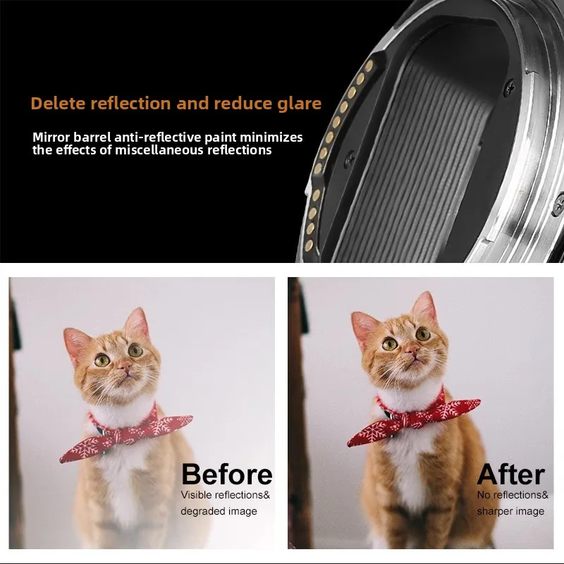 Meke  MK-EFTR-A Suitable for Canon EF-EOS R mount adapter R7 R5 R3 R50 R6 R10 R8 R6II R100 RP micro single to RF adapter ring