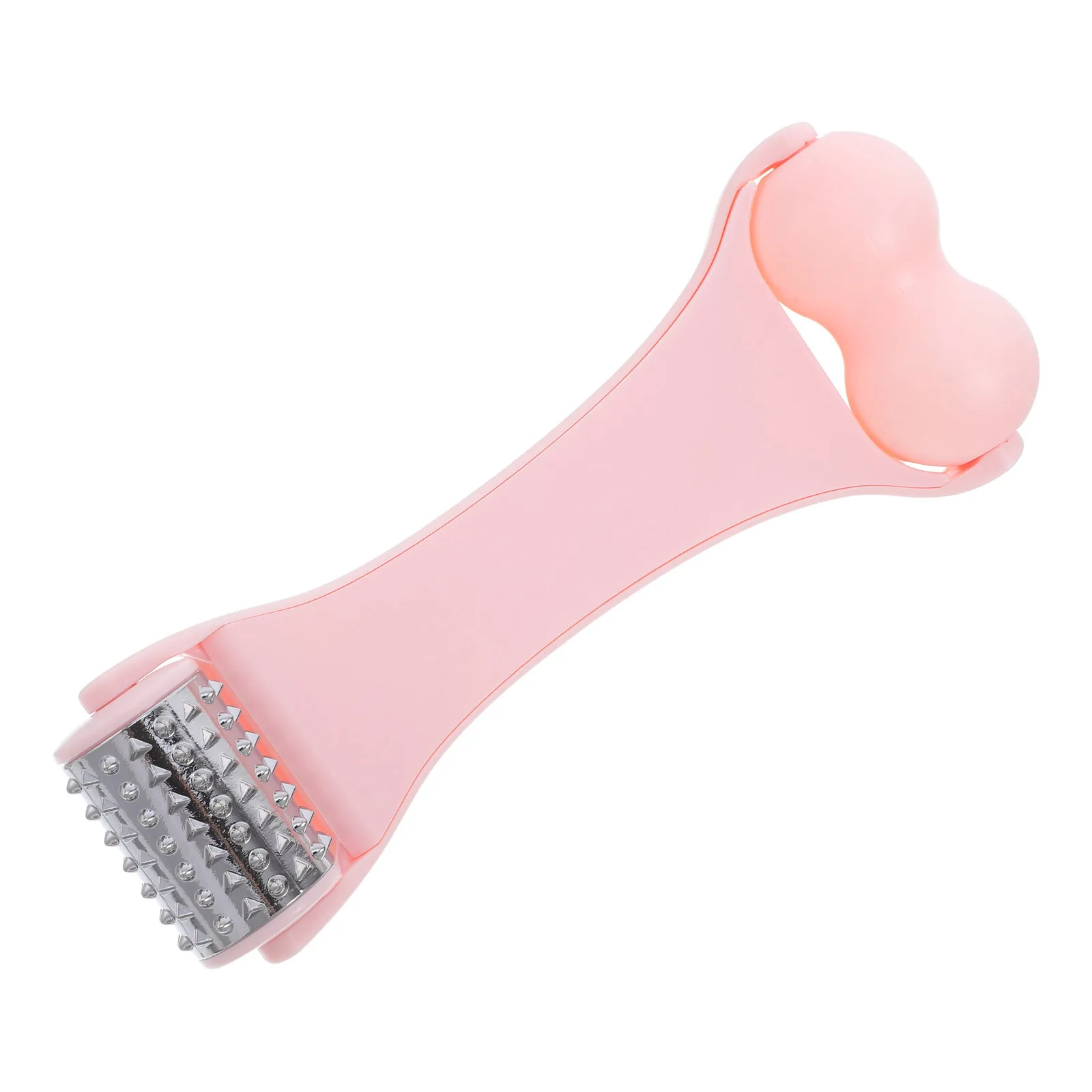 ビューティーインポート フェイシャルコンターマッサージャー Vシェイプリフティング 二重あご軽減 アイケアツール ポータブルスキンケアデバイス ピンク