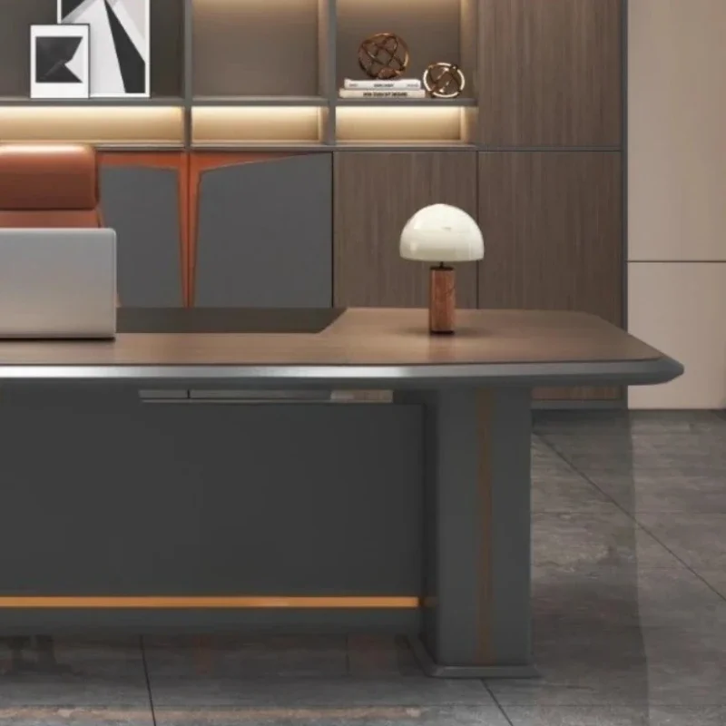 Lagerung Gaming Büro Schreibtisch Große Moderne Luxus Schubladen Home Office Schreibtisch Kaffee Computer Schreiben Mesa Ordenador Möbel