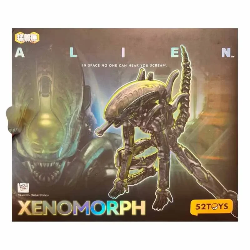 

Original 52TOYS MEGA BOX Alien XENOMORPH Anime Action Figures Toys For Boys /Girls /Kids /Christmas Gift Collectible Model